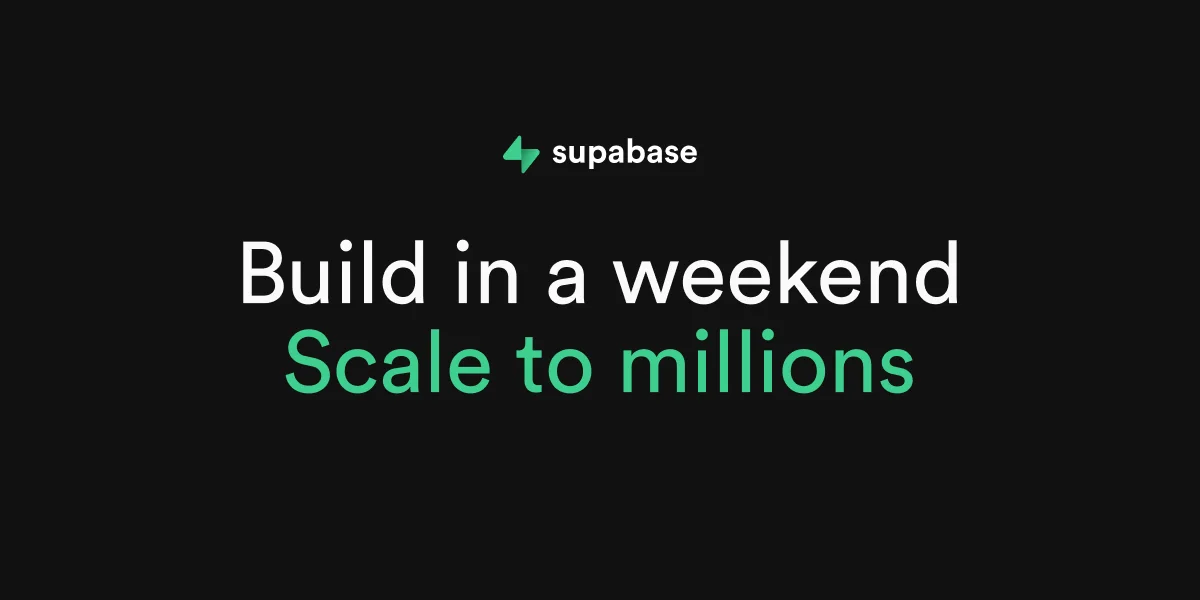 Supabase cover